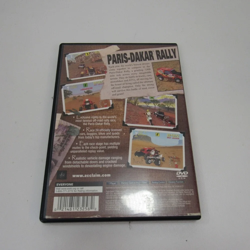 Paris-Dakar Rally (PlayStation‎ 2, 2001) Complete